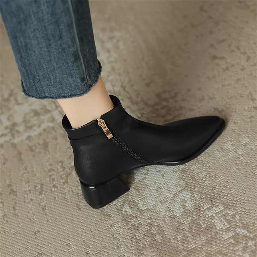 Veltique Luxe Ankle Boots