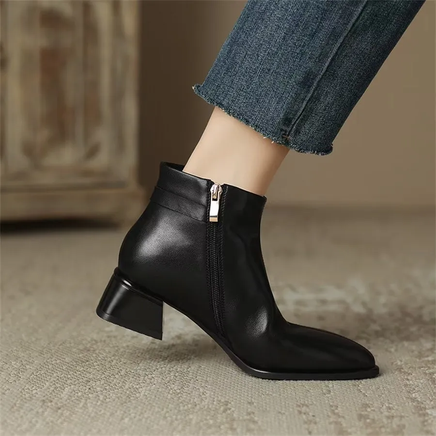 Veltique Luxe Ankle Boots