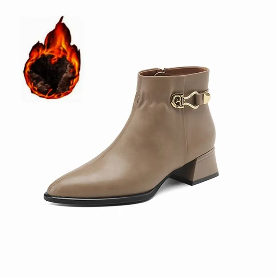 Veltique Luxe Ankle Boots