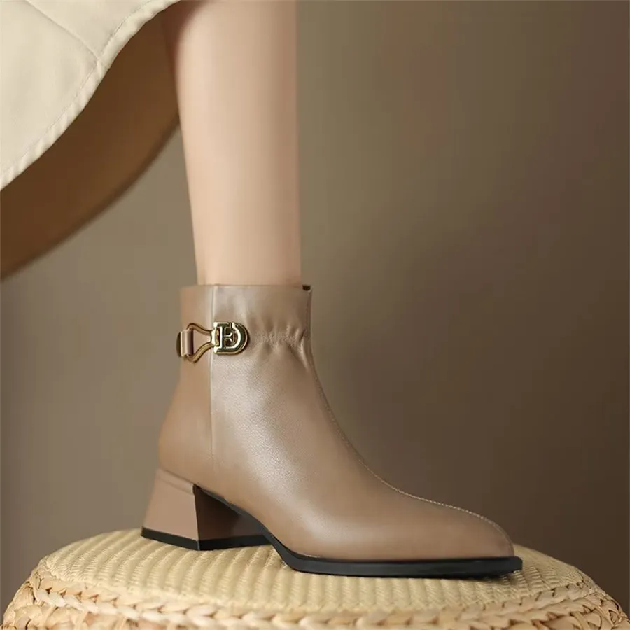Veltique Luxe Ankle Boots