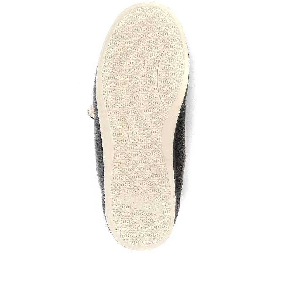 Wide Fit Antibacterial Slippers - QING32015 / 319 076