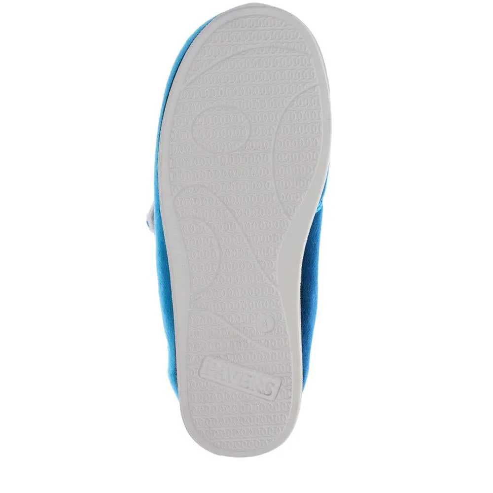 Wide Fit Antibacterial Slippers - QING32015 / 319 076