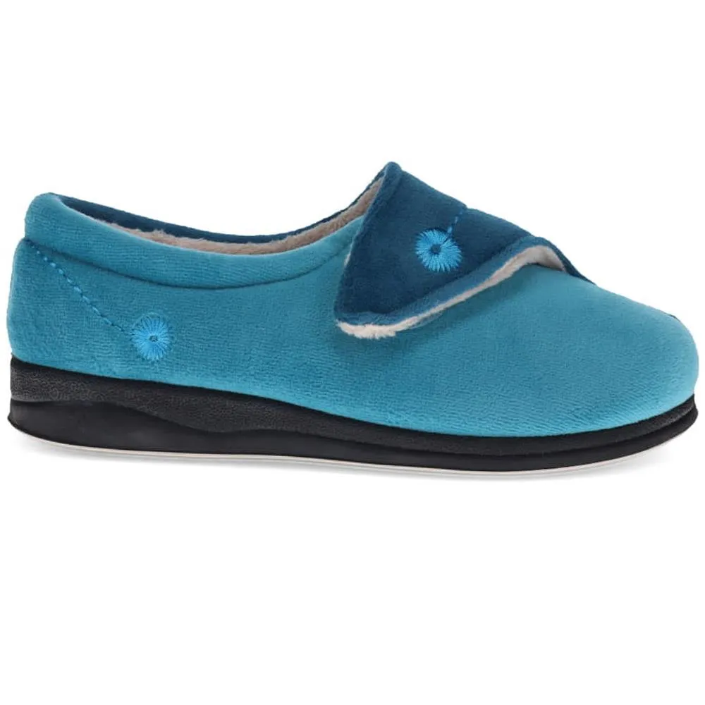 Wide Fit Antibacterial Slippers - QING32015 / 319 076