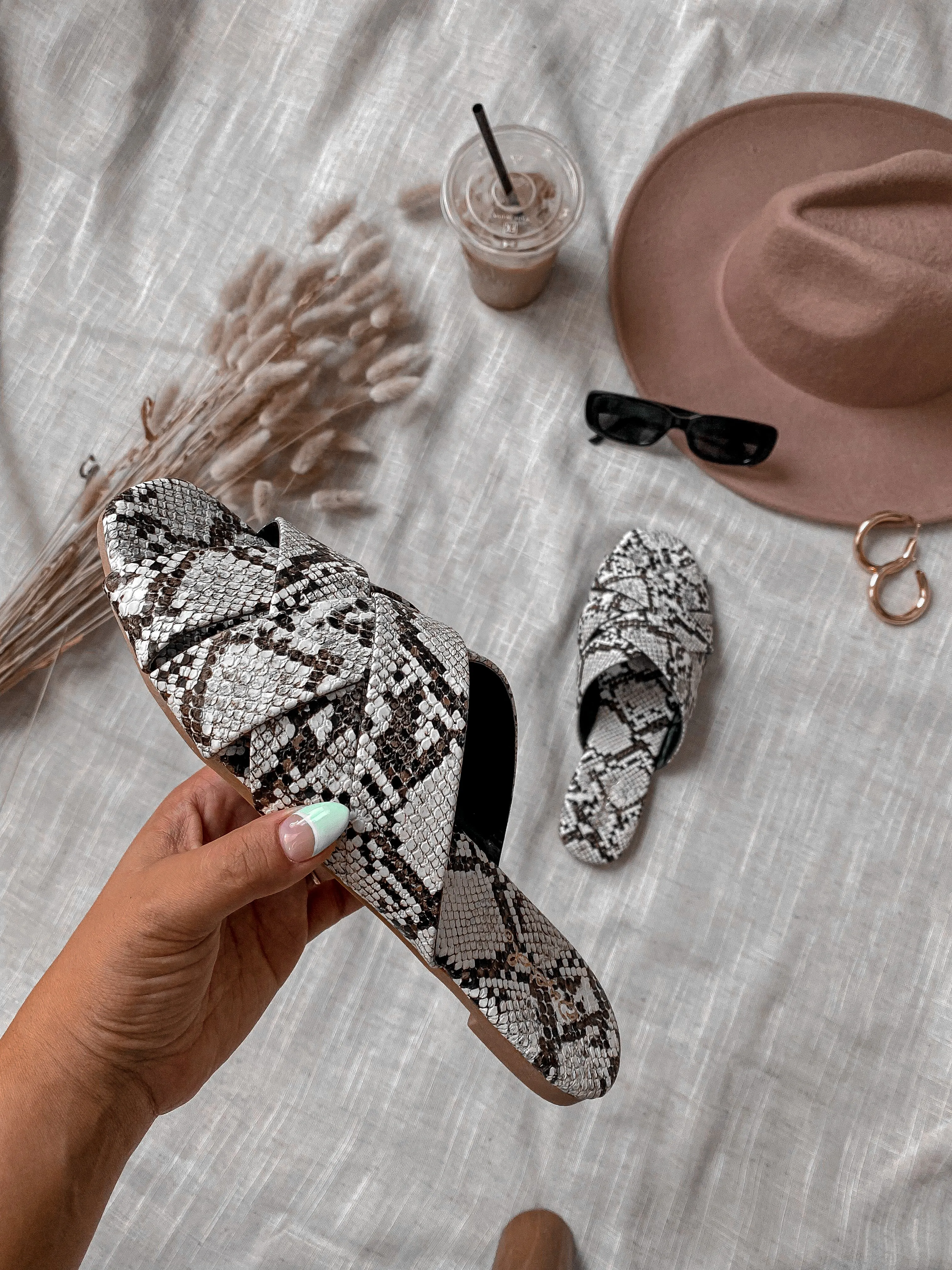 wild is her fave color sandals